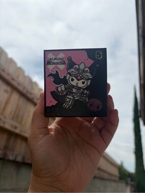Kids Collectible Figure - Black & Pink